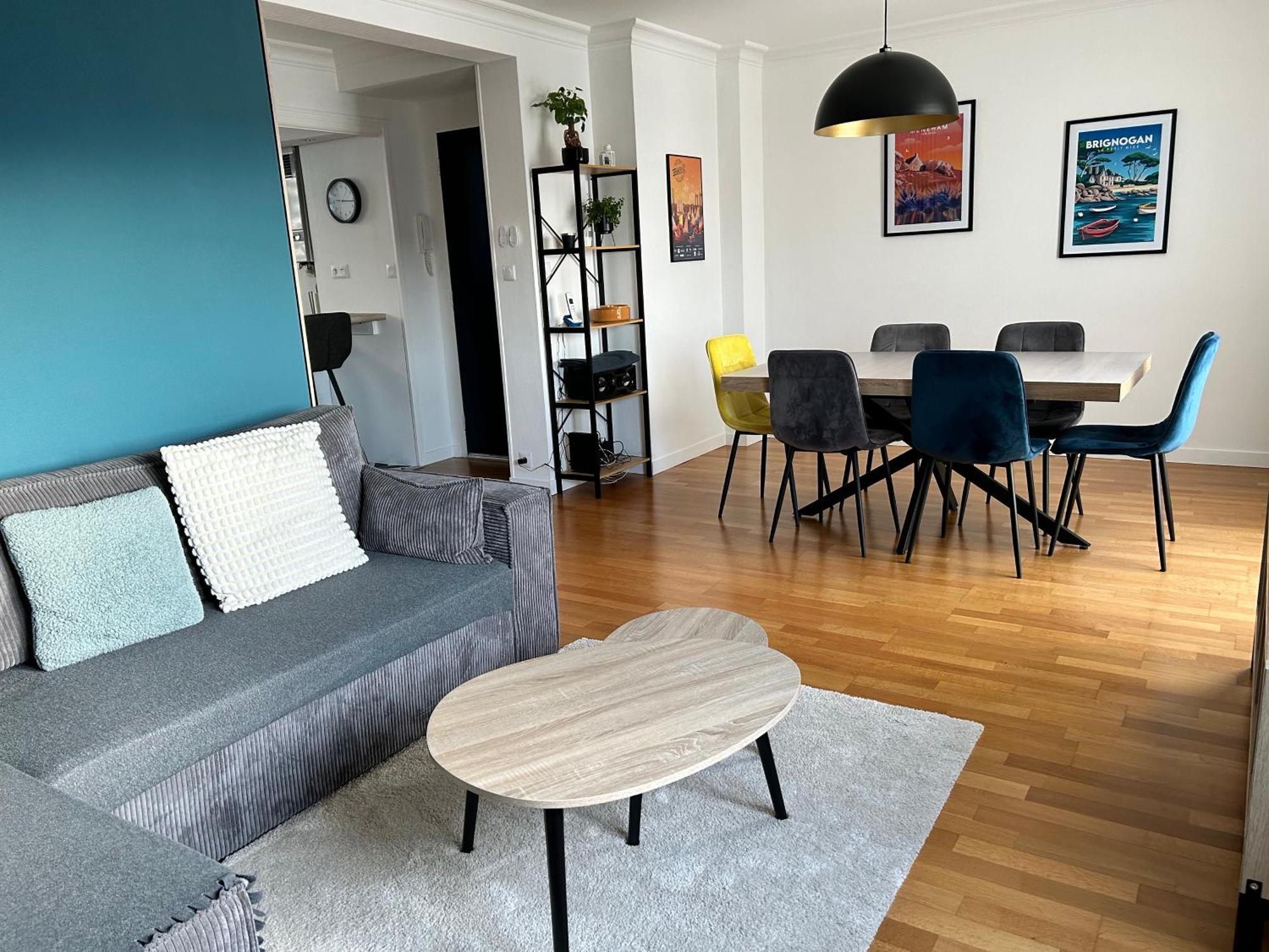 Appartement Bel , Proche Tram Place De Strasbourg Acces Centre Ville, Plages Brest